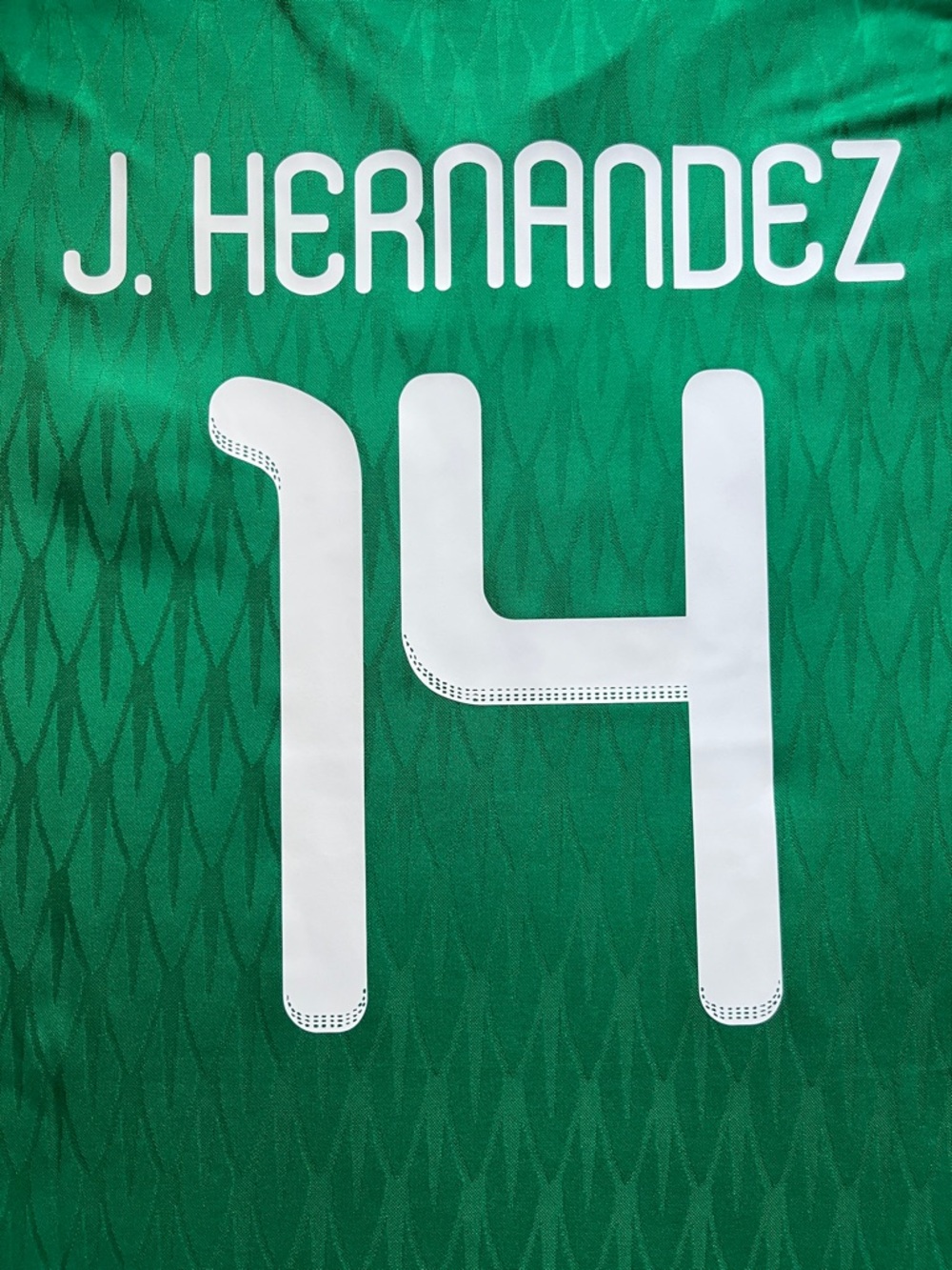Javier Hernandez #14 Mexico 2010 Home Retro Soccer Jersey Green Chicharito - Picture 2 of 6